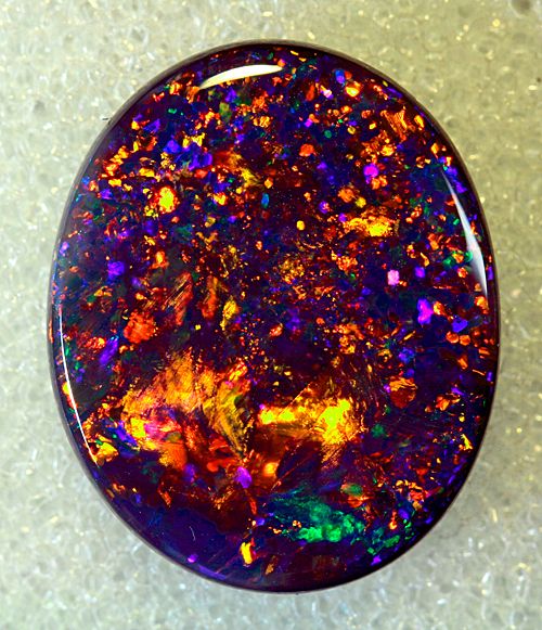 An example of Australian Black Opal